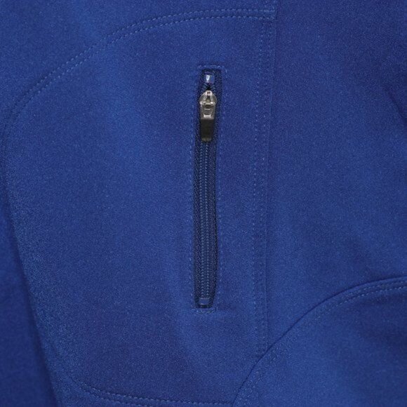 Mountain Equipment Co-op Men's Large Blue Fleece 1/4 Zip Pullover Jacket - Picture 6 of 7